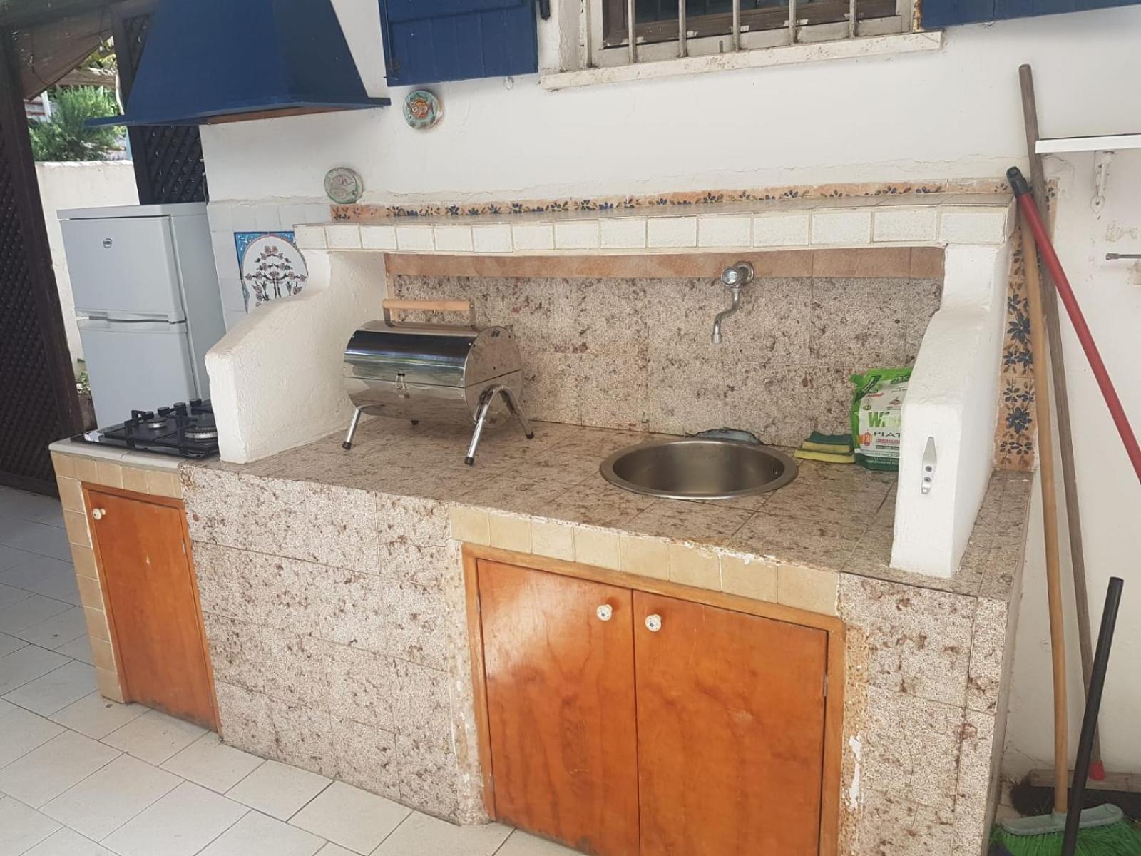 Con I Piedi Nell'Acqua Apartment Стромболи Стая снимка